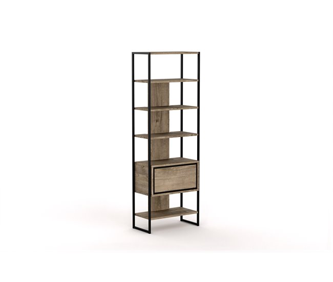 Biblioteca HELSINKI color roble Madera