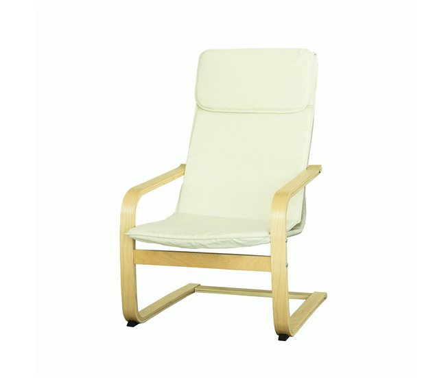 Sillón de tela PAZ Beige