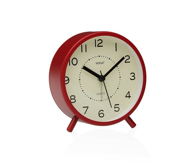 Reloj de Mesa Zeal Rojo