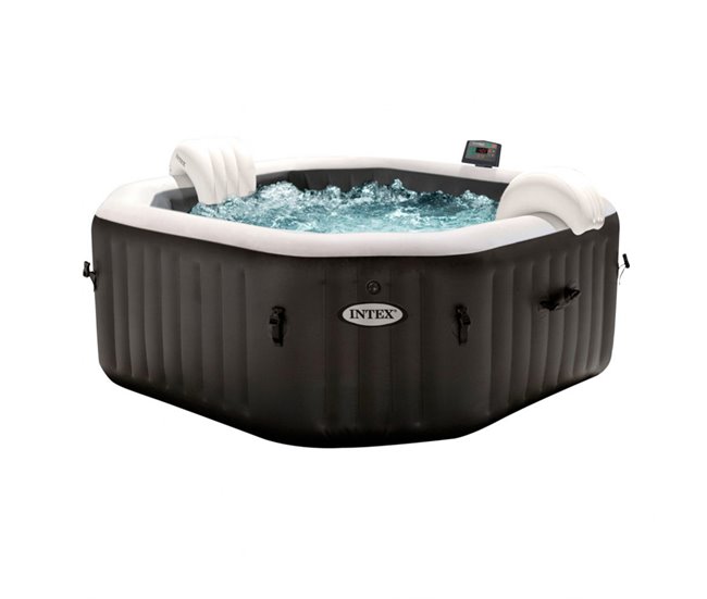 Spa hinchable octogonal con burbujas y jets 795 litros INTEX Multicolor
