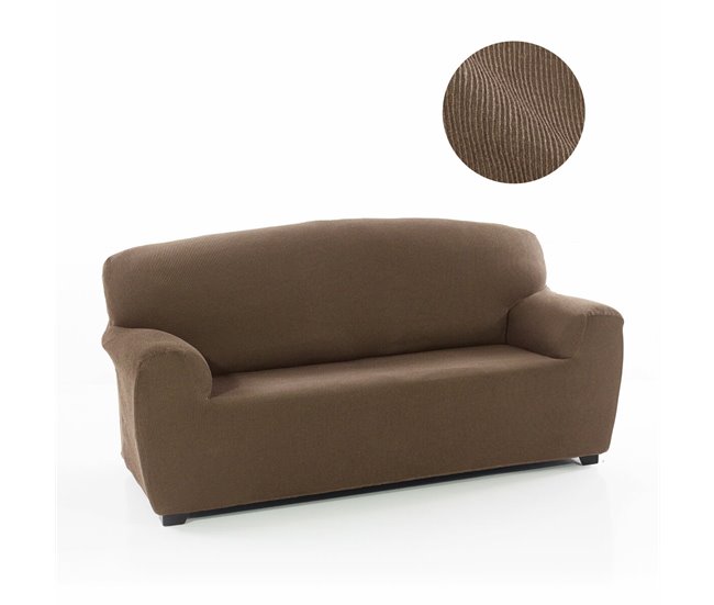 Funda para Sofá Romeo 4 plazas Marron Claro