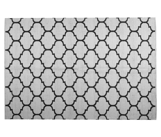 Beliani Alfombra de exterior ALADANA 140x200 Negro