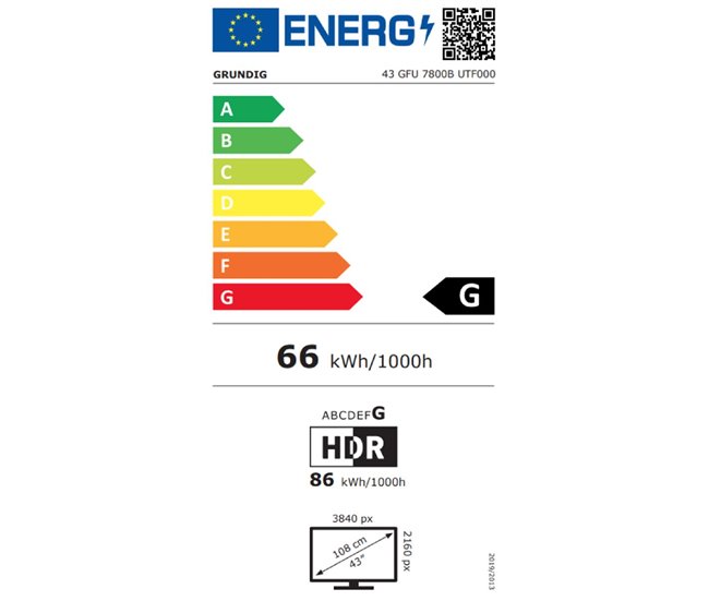 Smart TV 43GFU7800BE Negro