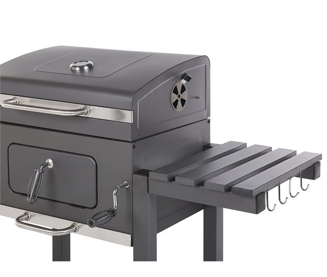 Beliani Barbacoa de carbón PAVLOF Gris