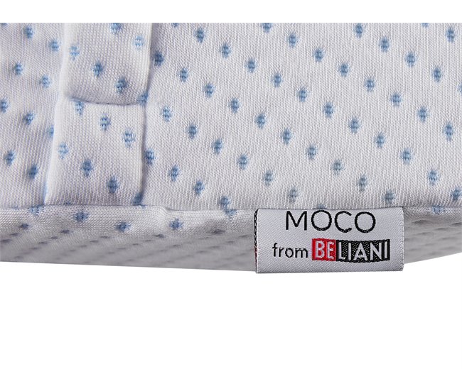 Beliani Almohada de espuma de memoria KANGTO Blanco