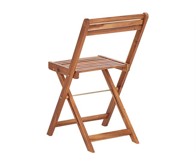 Beliani Conjunto de comedor FRASSINE Madera Clara