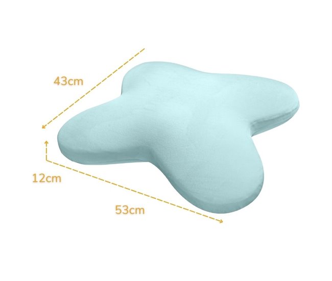 Almohada Forma de Mariposa con Gel Refrescante Verde