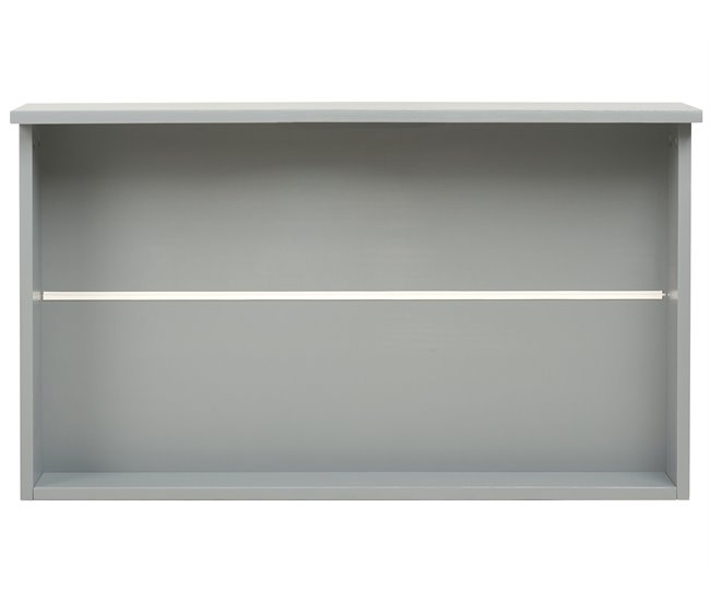 Beliani Conjunto de 2 cajones de cama Madera de pino RUMILLY Gris