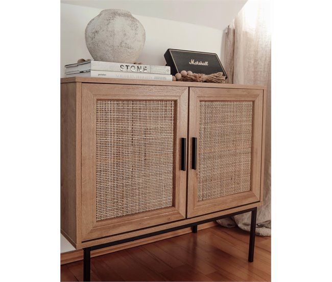 Beliani Aparador PASCO 80 Marron
