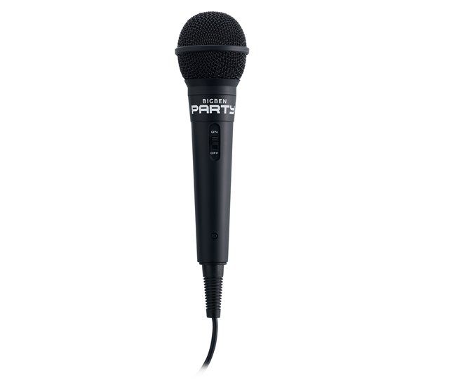 Altavoz Bluetooth con Micrófono Karaoke PARTYBTPRO Negro