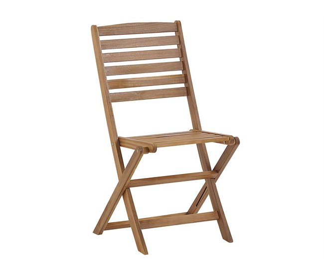 Beliani Conjunto de comedor TOLVE Marron