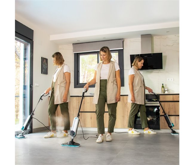 Cecotec Vaporeta vertical Hydrosteam 3030 Active Negro/ Gris