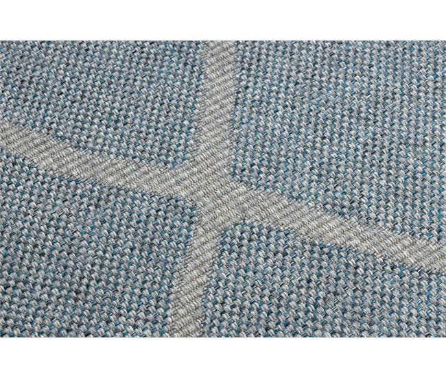 Alfombra HOUSE sisal 40345 enjerado Tejido plano efecto lanoso 200x290 Gris