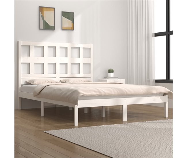 Estructura de cama 160x200 Blanco