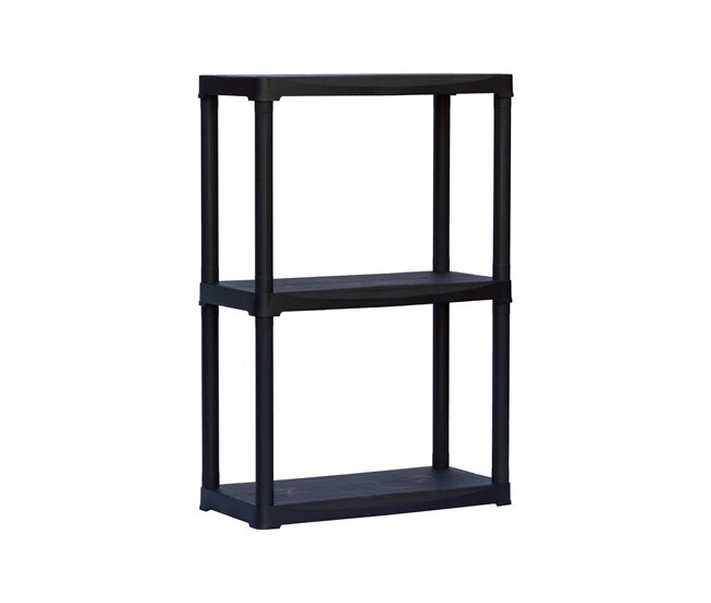 Armário de exterior em PVC Negro