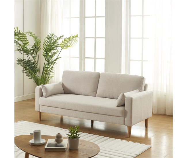 Sofá fijo 2 plazas ONA Beige