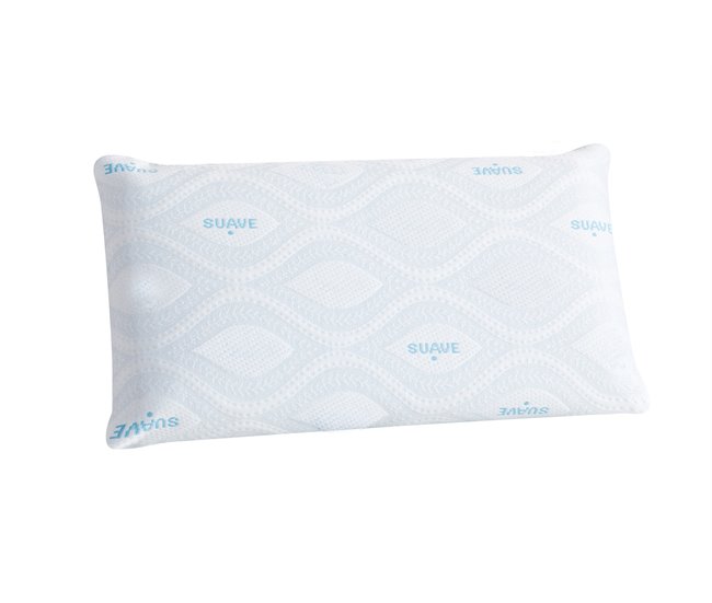 Almohada Técnica Esferas Firmeza Alta Azul