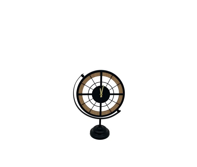 Reloj mesa WORLD marca CONFORAMA Negro