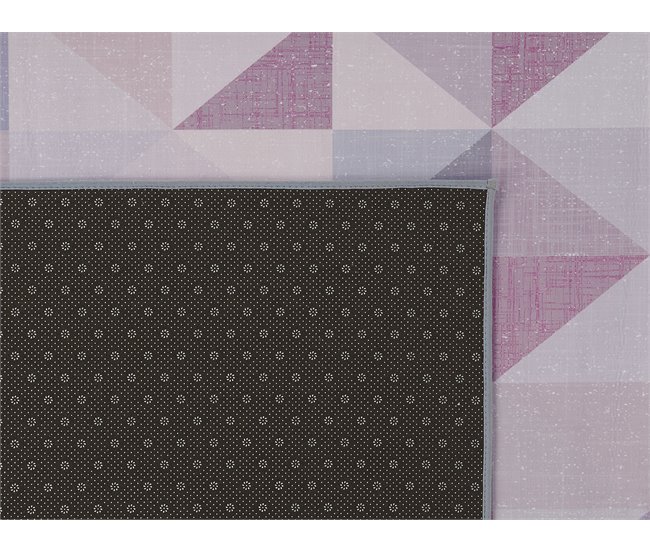 Beliani Alfombra de pelo corto KARTEPE 140x200 Azul