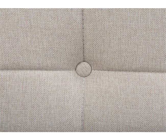 Beliani Cama ajustable Poliéster DUKE 92x216 Beige