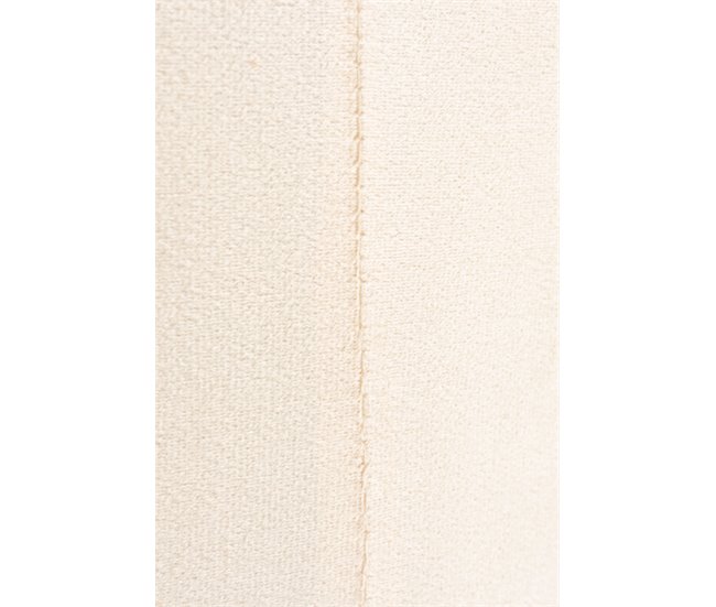 Puff Laty Terciopelo Beige