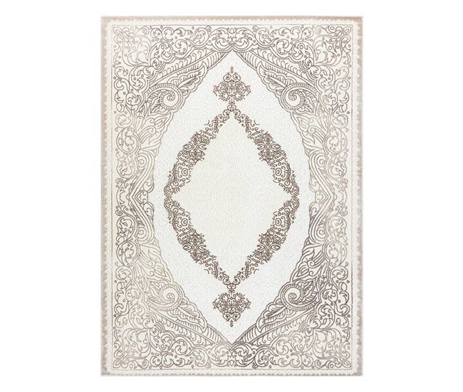 Alfombra CORE 8111 Ornamento Vintage 160x220 Marfil
