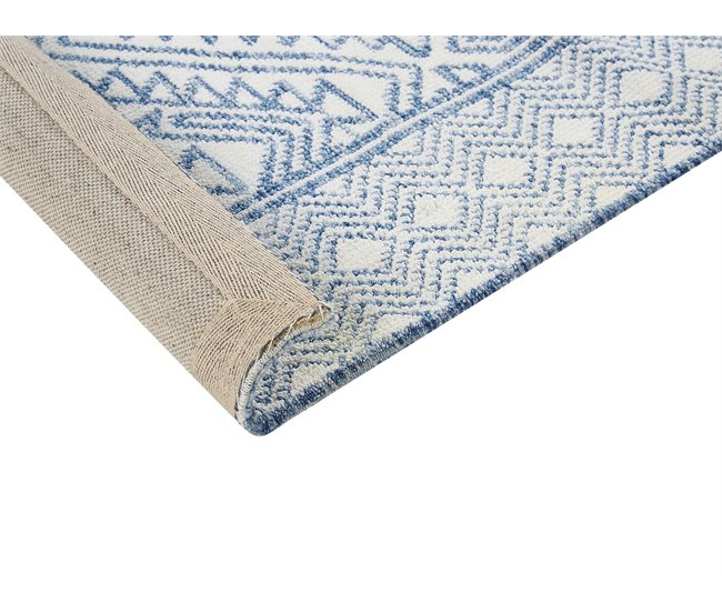 Beliani De pelo corto KAWAS 300x400 Azul