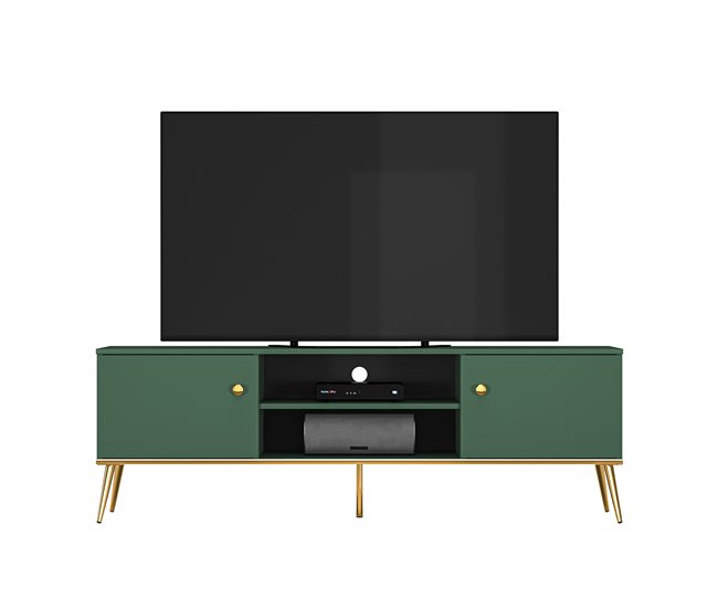 Mueble TV 2 puertas 1 Thalia 160 Azul