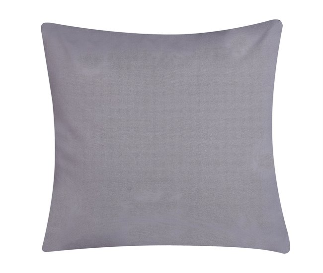 Beliani Cojín decorativo DIGITALIS Gris