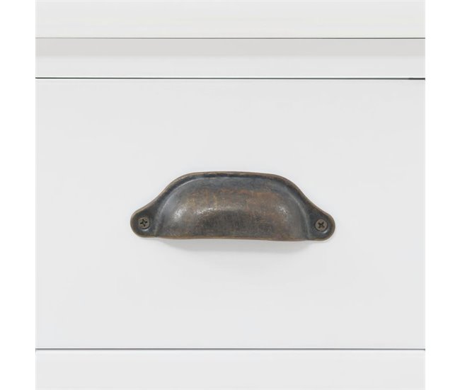 Aparador de puertas MDF madera de pino 4402117 Marron