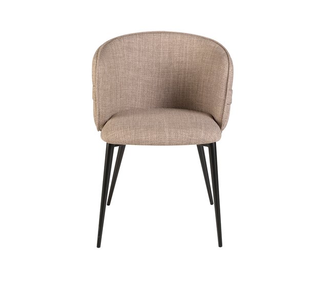 ANGEL CERDA Silla tela marrón Marron