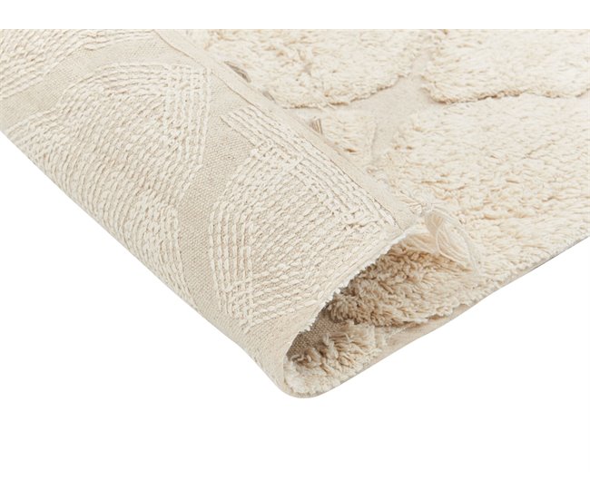 Beliani De pelo corto SILCHAR 140x200 Beige