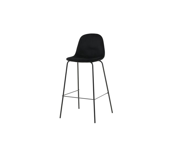 TABURETE ALTO POLAR Negro