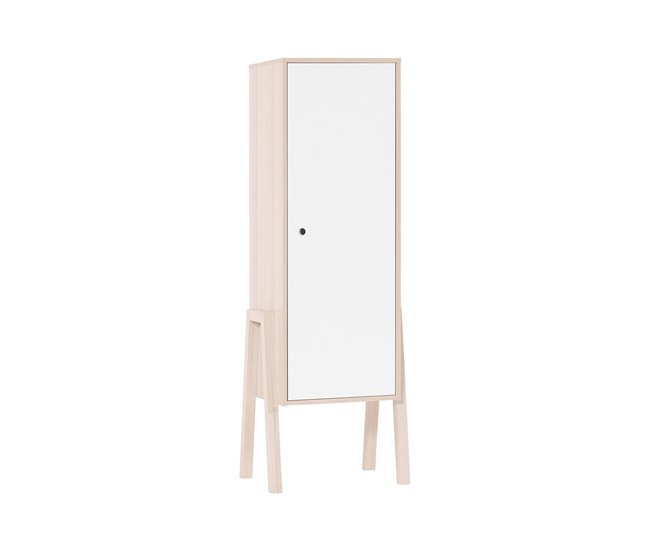 Armario con 1 puerta y 3 estantes interiores - SPOT Madera