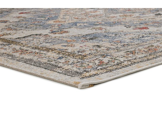 Alfombra de exterior/interior estilo vintage LUNA - ATTICGO 160x230 Azul