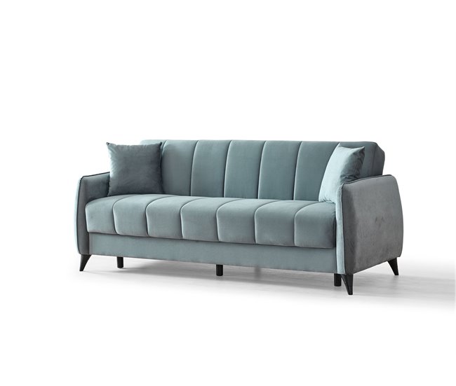 Sofá cama 3 plazas DIDO Azul