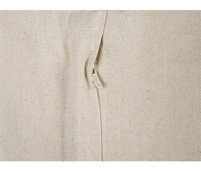 Beliani Cojín decorativo ALOCASIA Beige