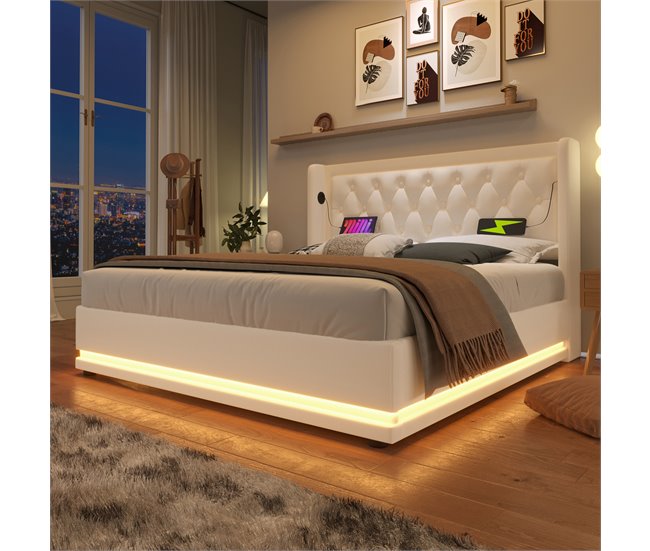 Canapés abatibles Blanco