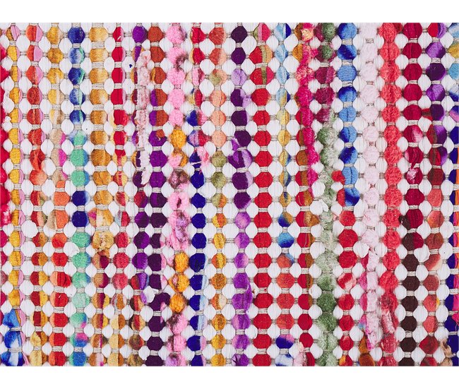 Beliani Alfombra de pelo corto BELEN 80x150 Multicolor