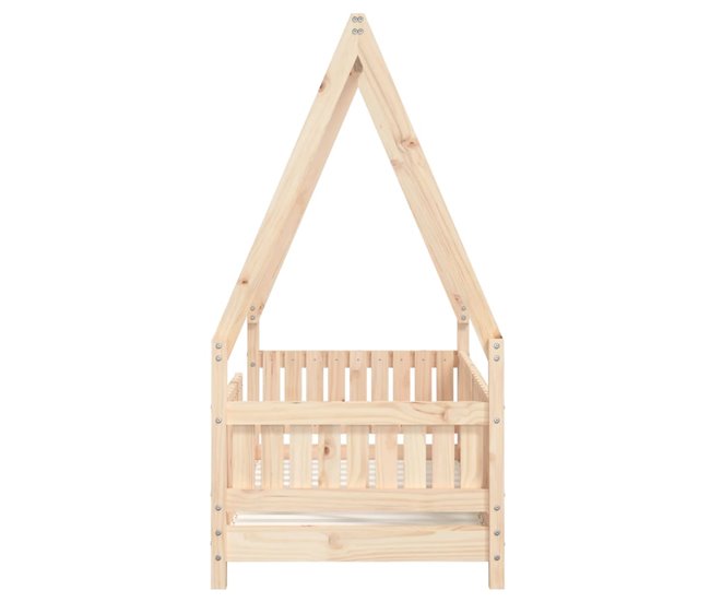 Estructura De Cama Infantil 145x76 Blanco