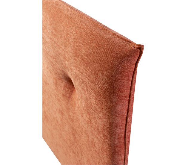 Cabecero RUBENS 160x115x12cm tela Naranja