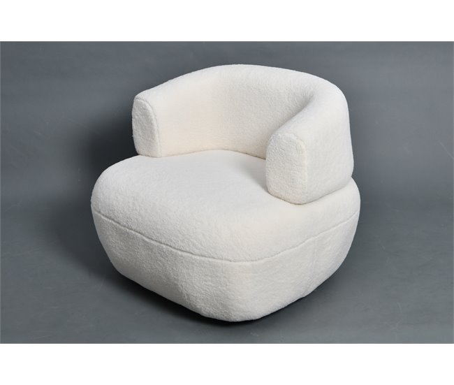 Sillon decorativo color blanco IVORY Blanco