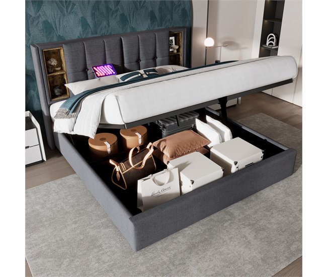 Canapés abatibles Gris