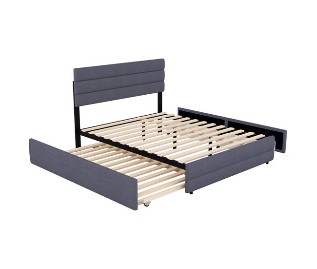 Camas nido 140x203 Gris