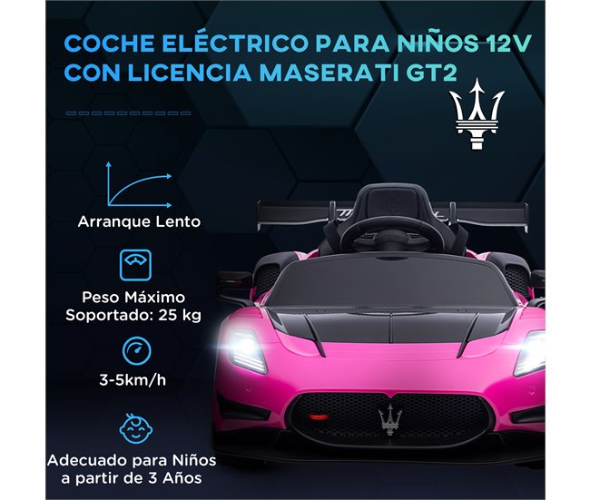Coche Eléctrico Infantil PP, Acero AIYAPLAY Azul