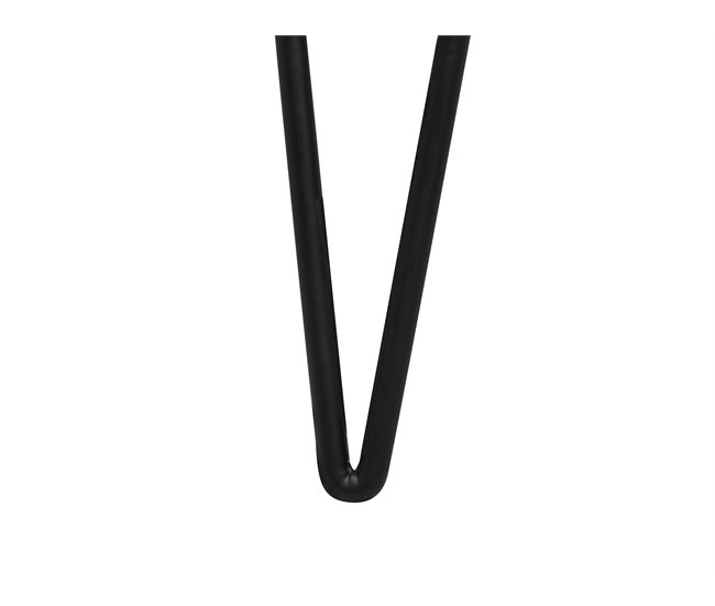 Beliani Mesa de centro WELTON 60x100 Gris Oscuro