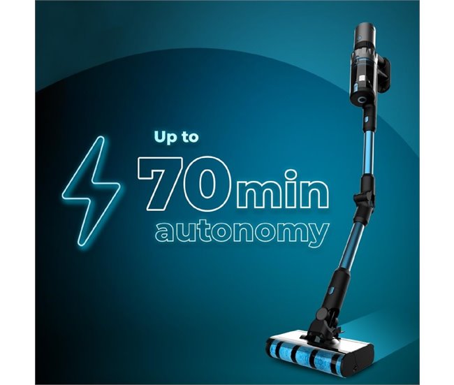 Aspirador Vertical Conga Rockstar 3500 Storm ErgoTwice Animal Cecotec Negro
