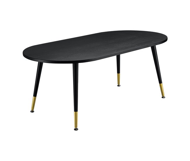 Mesa de Centro Fontana MDF 120x60 Negro