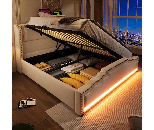 Canapés abatibles Beige