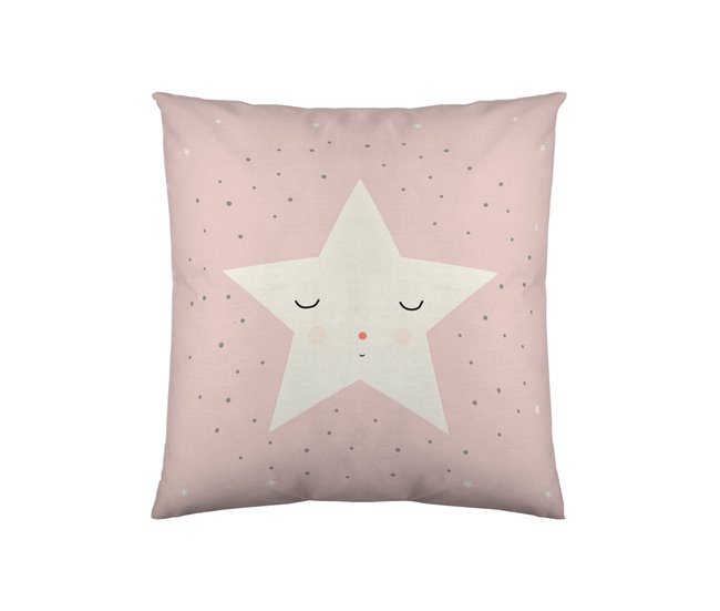 FUNDA DE COJIN VACIO HAPPY STAR Estampado